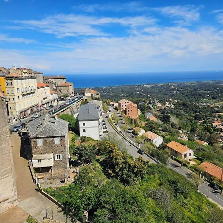 Palazzu Massoni, Magnifique Vue Sur La Mer Et La Montagne, Clim, Wifi, Parking Gratuit Cervione Extérieur photo