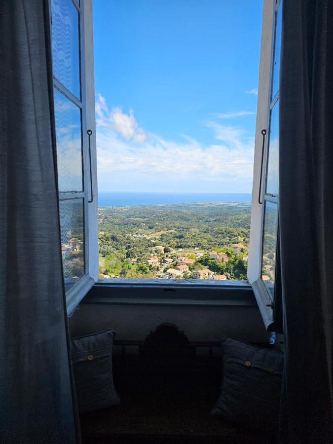 Palazzu Massoni, Magnifique Vue Sur La Mer Et La Montagne, Clim, Wifi, Parking Gratuit Cervione Extérieur photo
