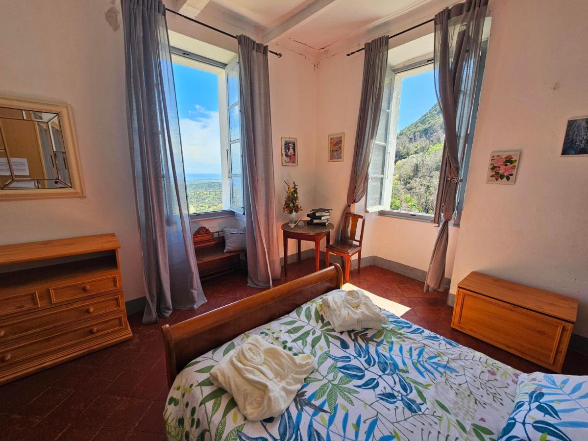 Palazzu Massoni, Magnifique Vue Sur La Mer Et La Montagne, Clim, Wifi, Parking Gratuit Cervione Extérieur photo