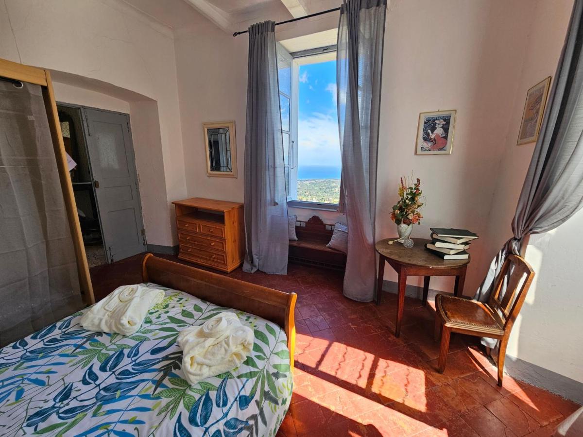 Palazzu Massoni, Magnifique Vue Sur La Mer Et La Montagne, Clim, Wifi, Parking Gratuit Cervione Extérieur photo
